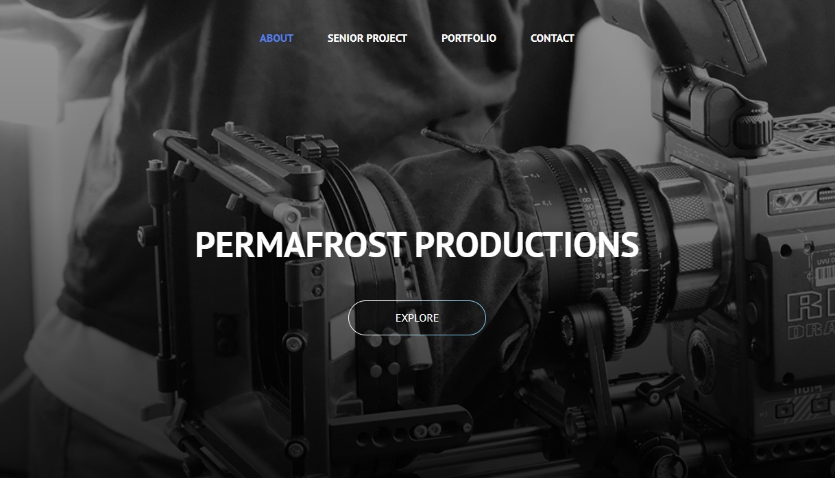 Permafrost Productions homepage